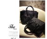 มาใหม่ พร้อมส่ง กระเป๋าLuluhouse รุ่นL105-02.14bl กระเป๋าแฟชั่น นำเข้าของแท้100% รุ่นนี้ดูดีมากค่ะ